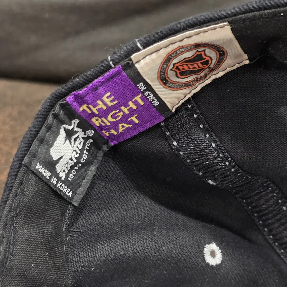 Vintage STARTER Black and Gray Los Angeles Kings Hat - Picture 5 of 5